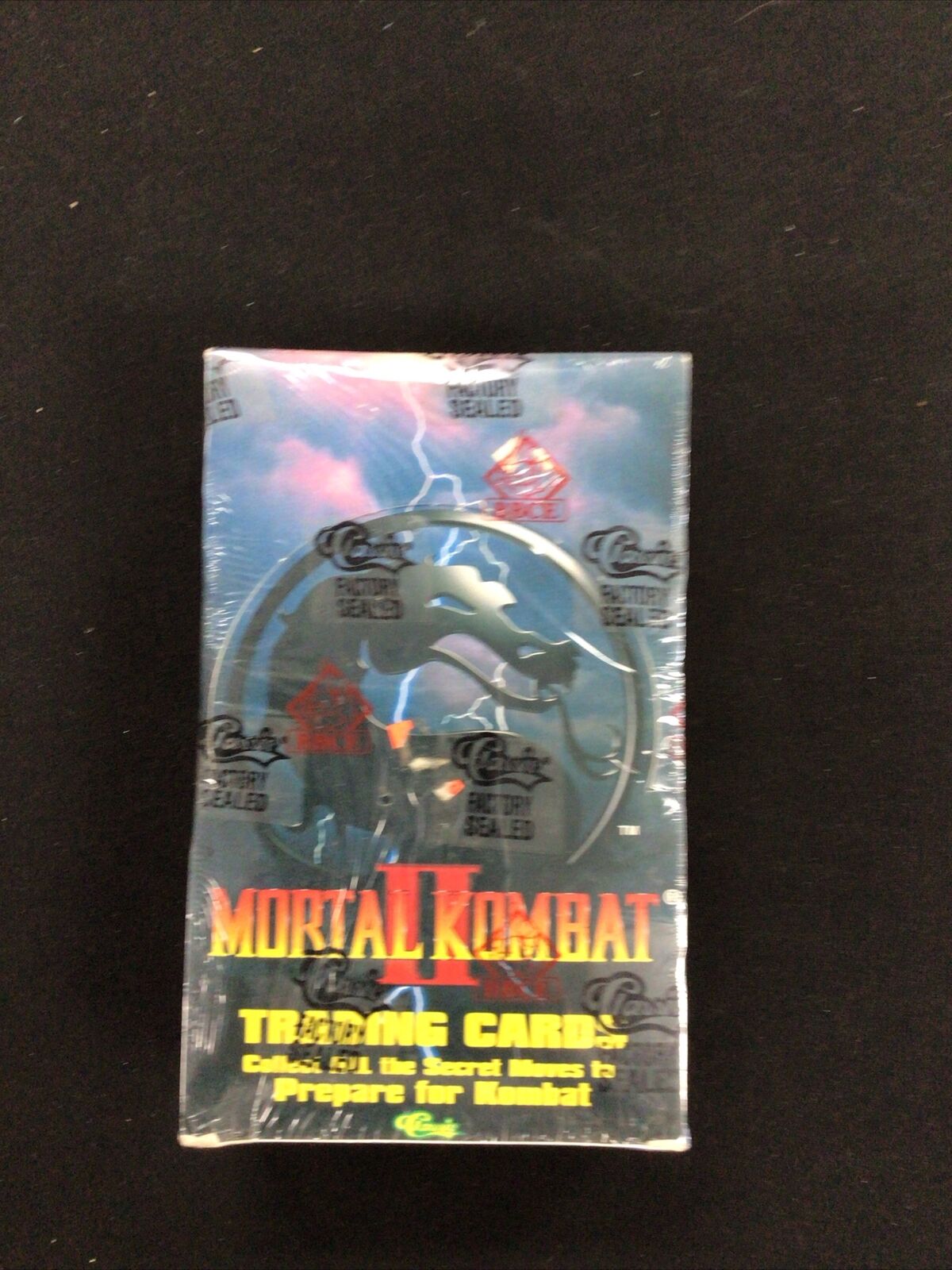 1994 CLASSIC MORTAL KOMBAT 2 TRADING CARDS - SEALED BOX BBCE WRAPPED