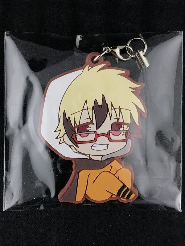 Servamp eformed Pajamas-Chara Rubber Strap Key Chain F.Heart Lawless New