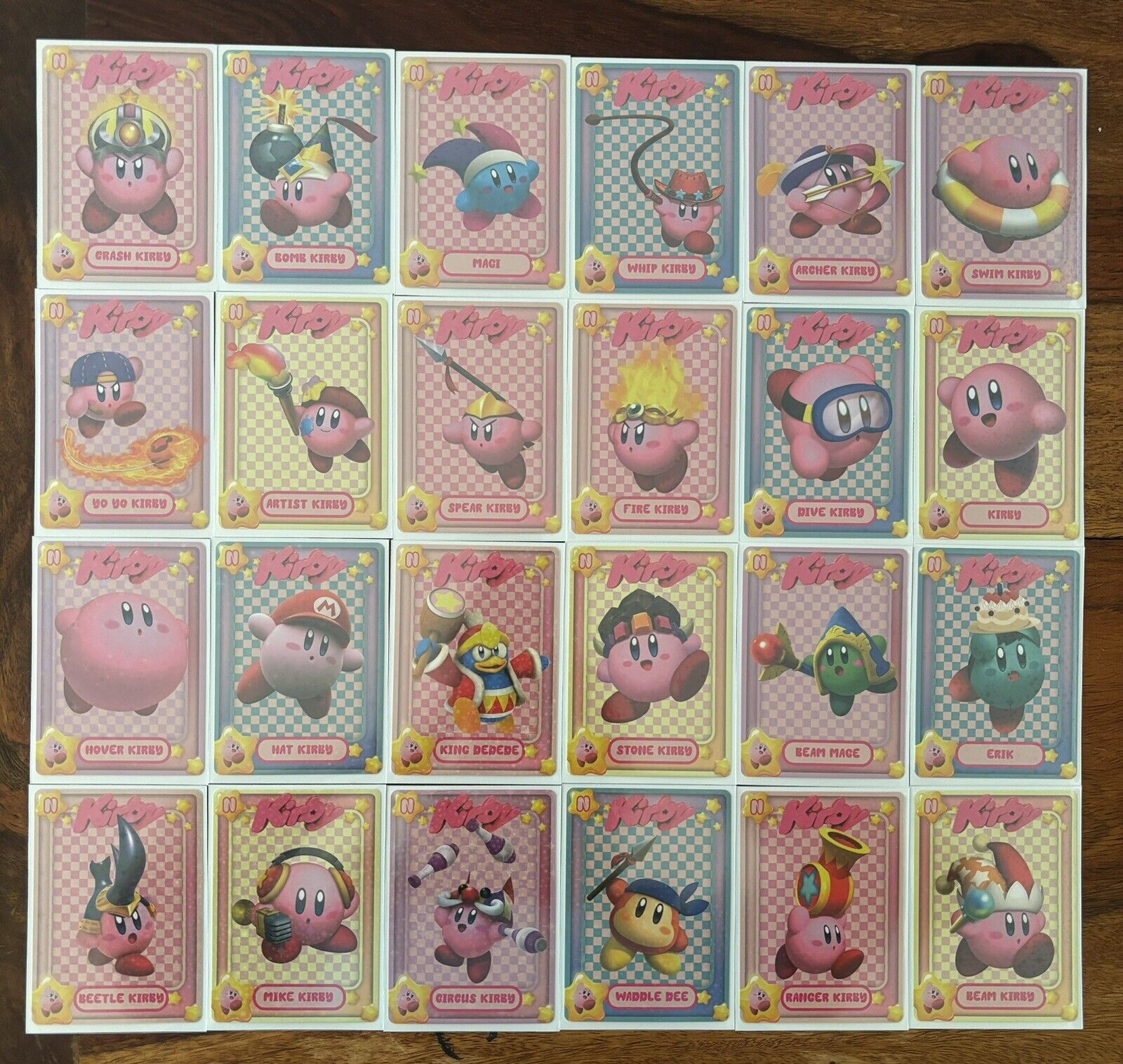 Kirby Mass Attack Trading Card Collection Trading Card Set