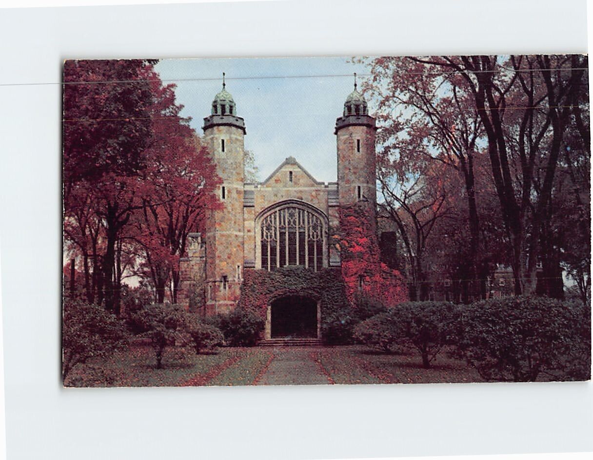 Postcard The Chapel Bates College Lewiston Maine USA