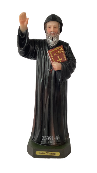 San Charbel- St.Charbel 8 Inch State-of-the-Art Holy Resin Figurine |25391-8| 
