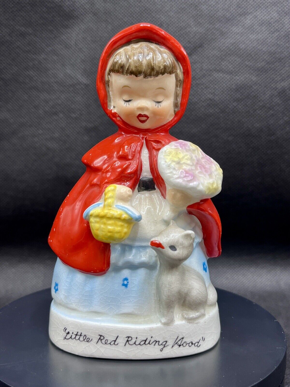 Vintage Napco Little Red Riding Hood Figurine A1943