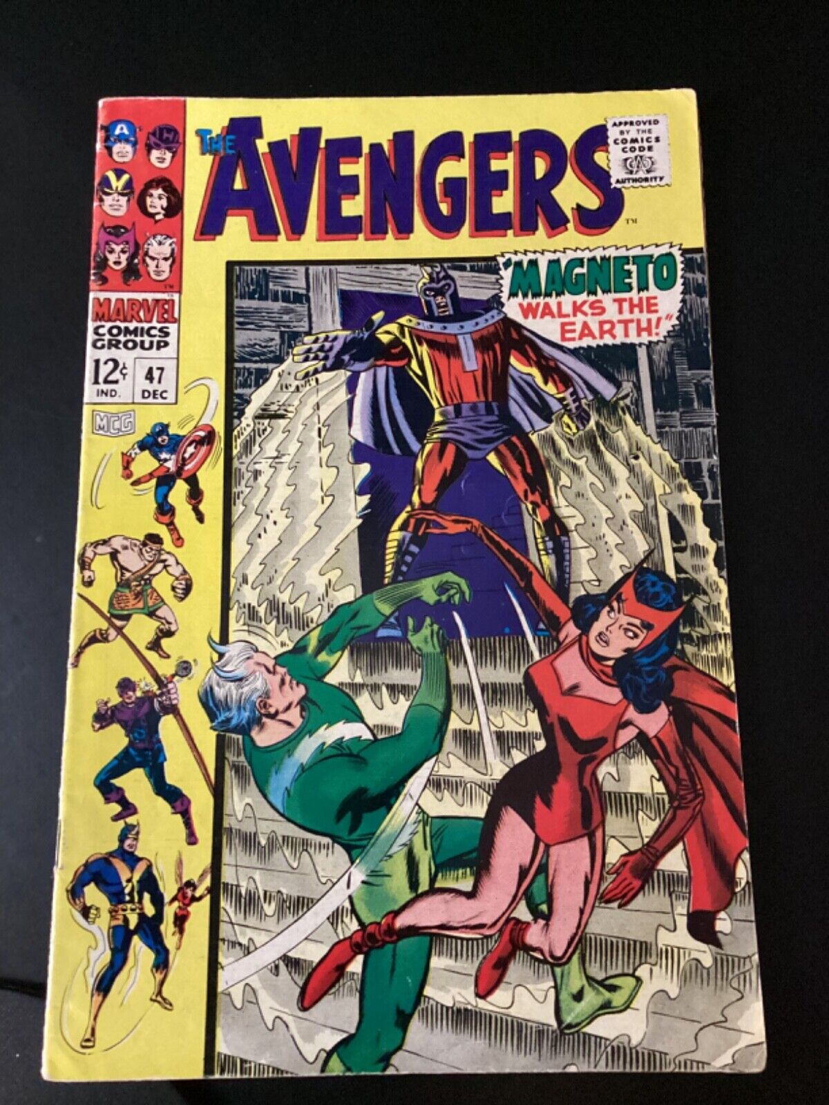 Marvel Comics, Avengers #47, 1967, 1st Dane Whitman, Look