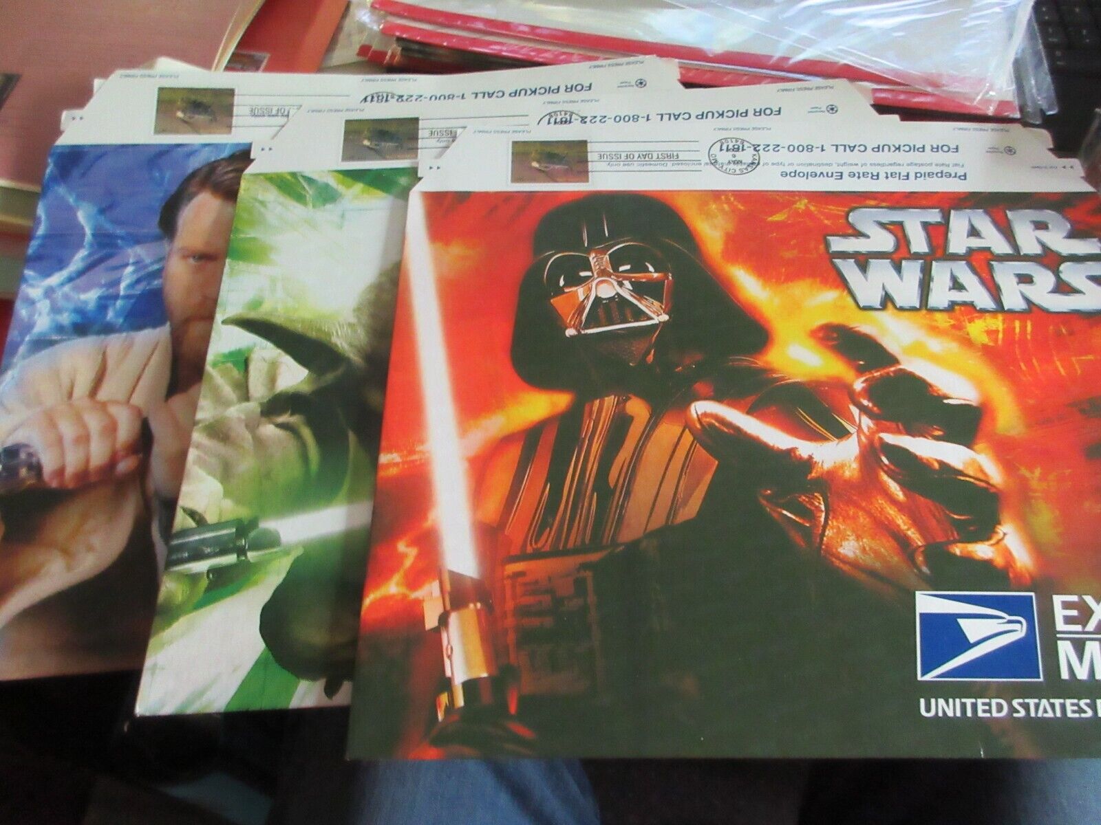 USPS Priority Mail Express Star Wars Envelope, Set of 3
