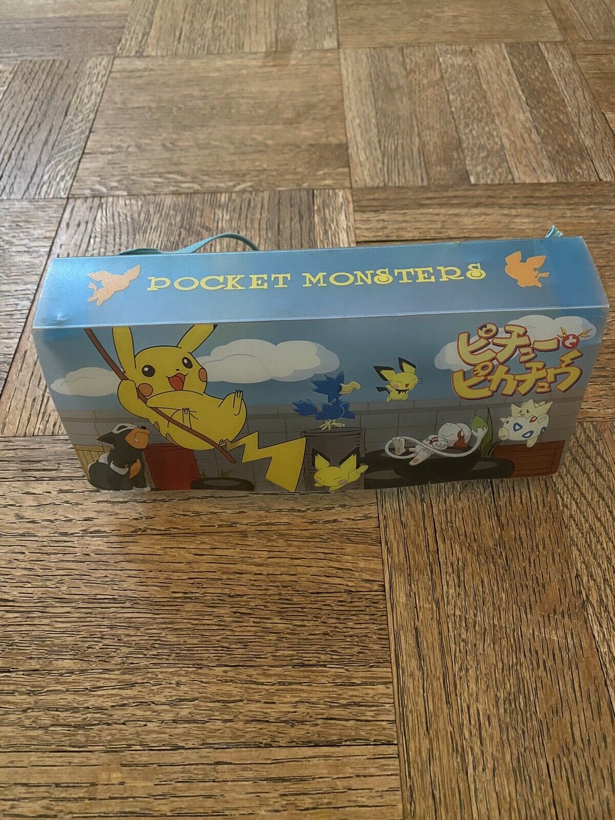 Vintage 2000 Pokémon Pencil Case Pikachu & Togepi Pocket Monsters Ultra Rare