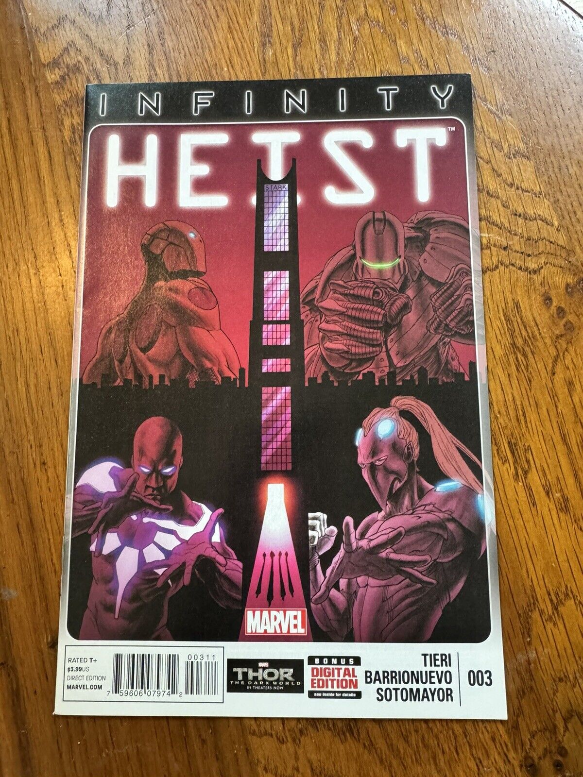Infinity: Heist #3 Mini-Series (Marvel, 2014)  Bagged & Boarded