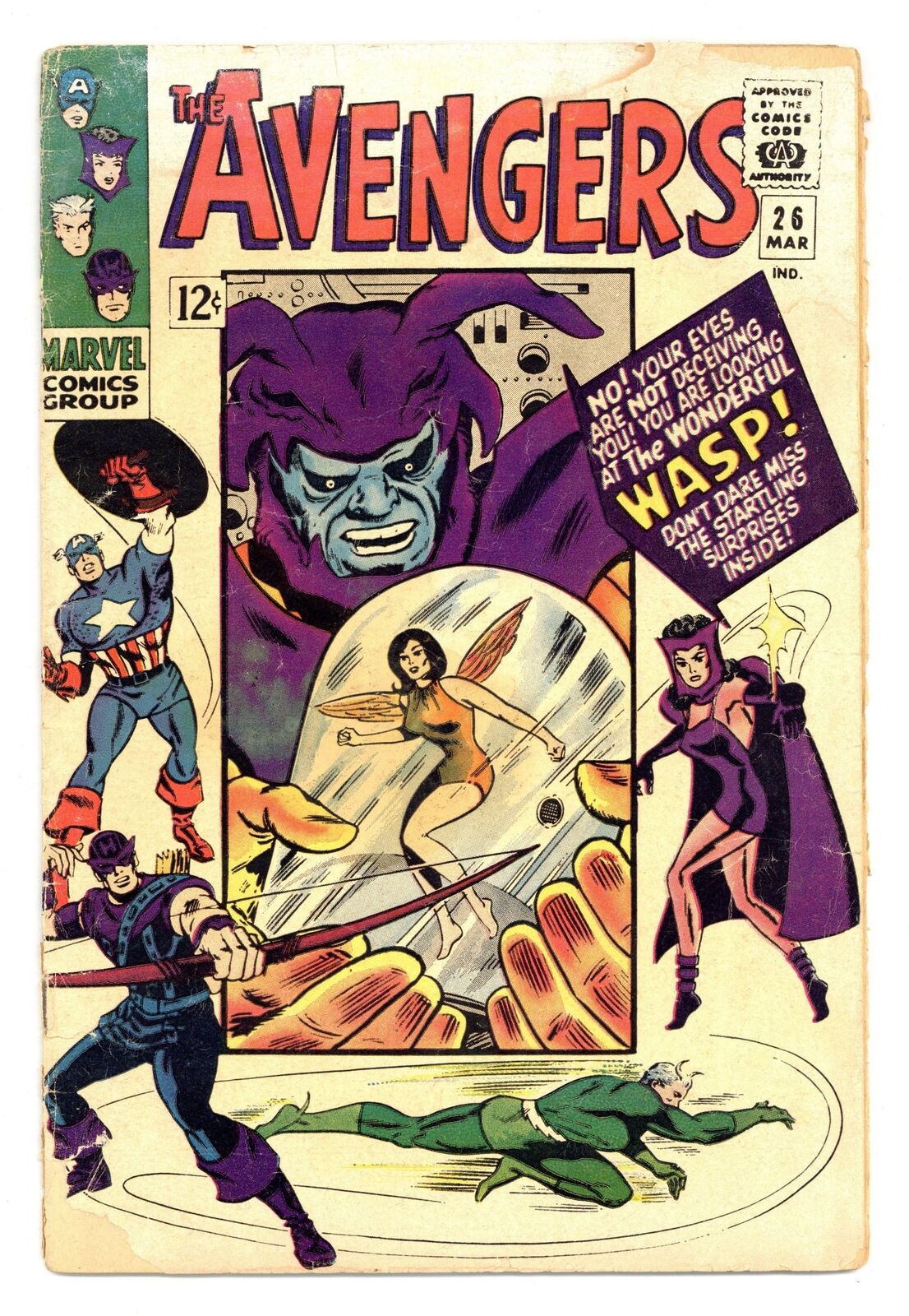 Avengers #26 GD- 1.8 1966
