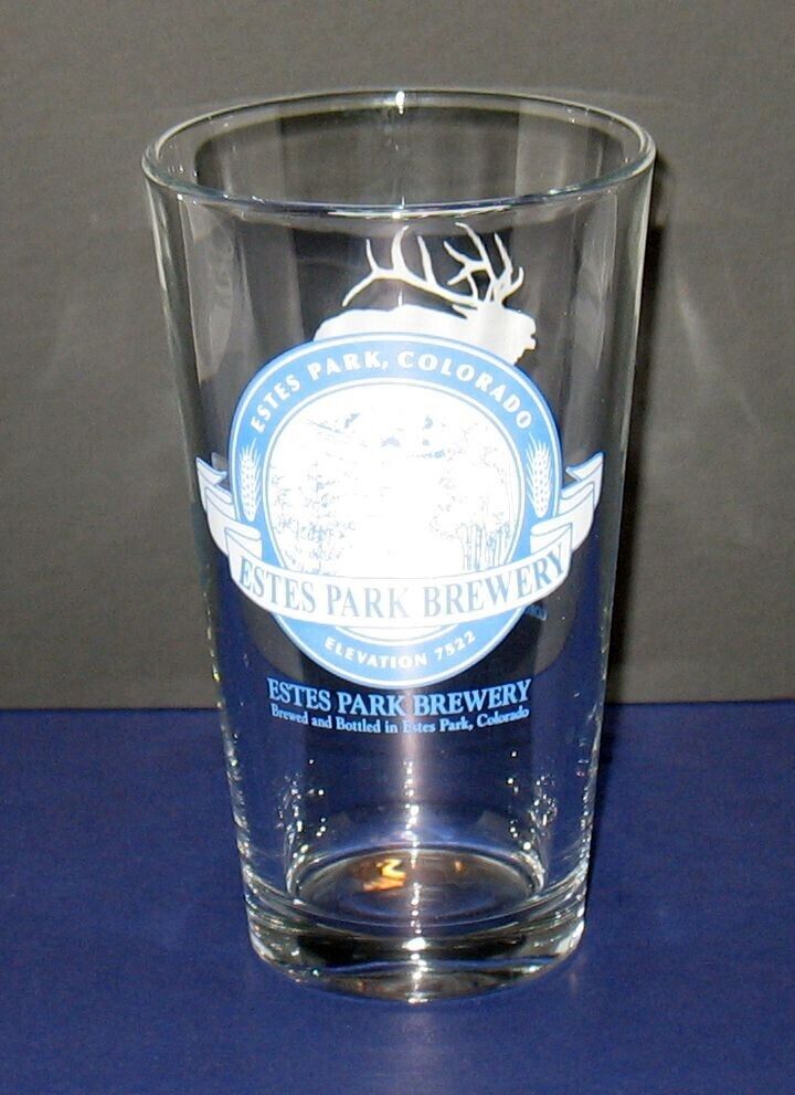 Estes Park Brewery Pint Beer Glass Colorado
