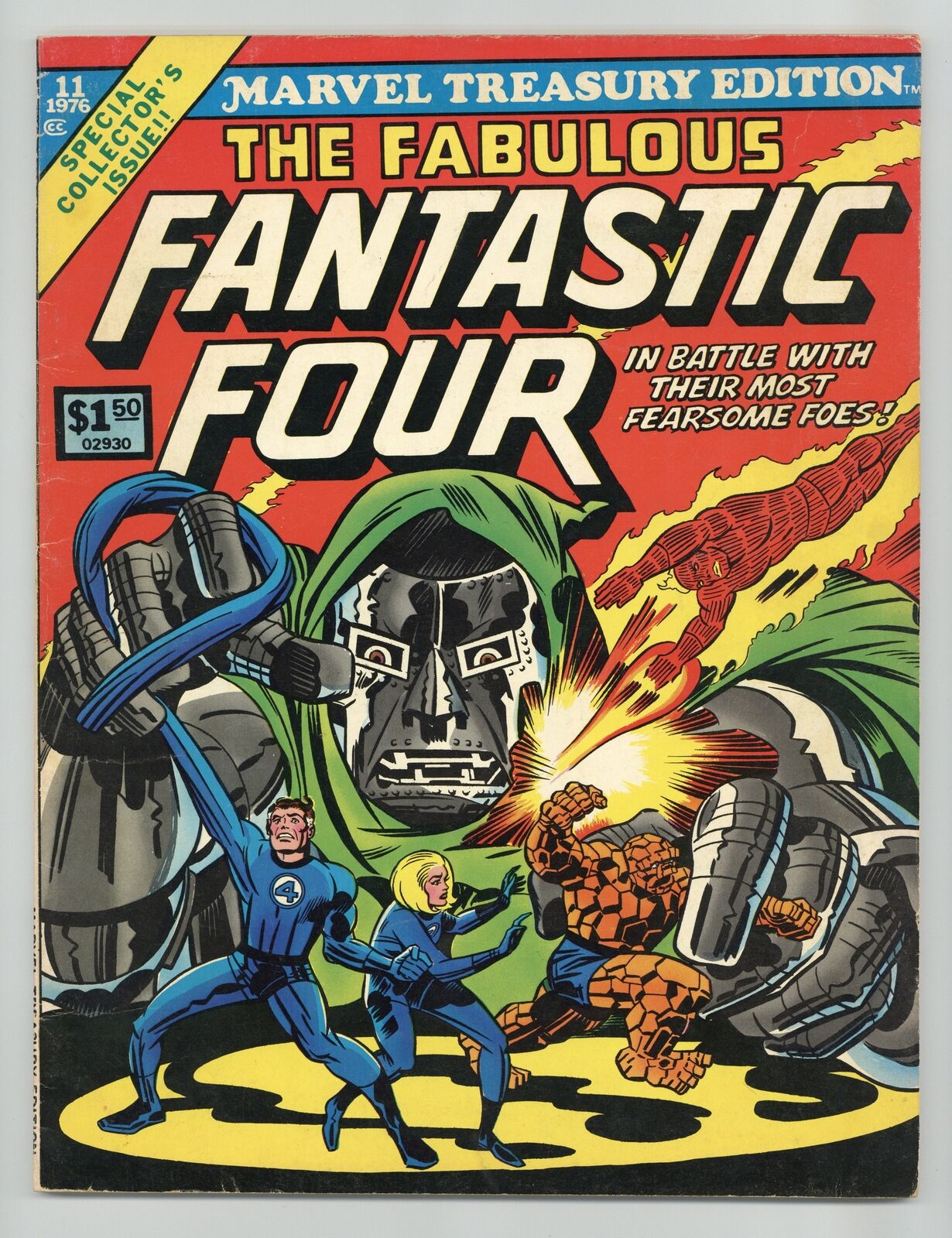 Marvel Treasury Edition #11 FN- 5.5 1976