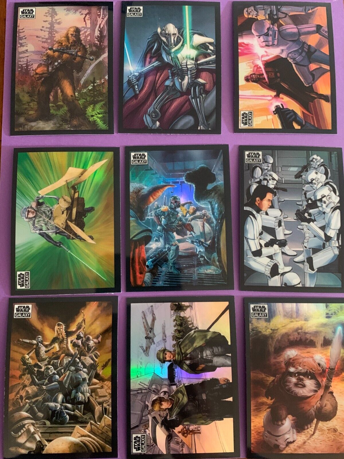 2022 Topps Star Wars Chrome Galaxy Pick Card Complete Set REFRACTOR 🔥SHIP FREE