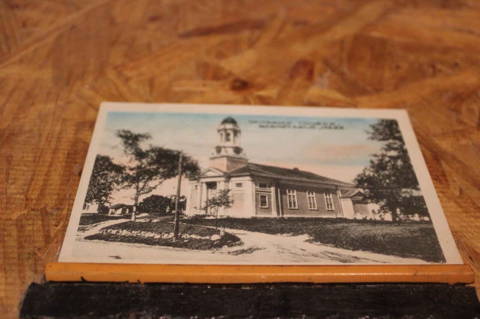 Postcard-X-Unitarian Church, Barnstable, Mass.-Unposted