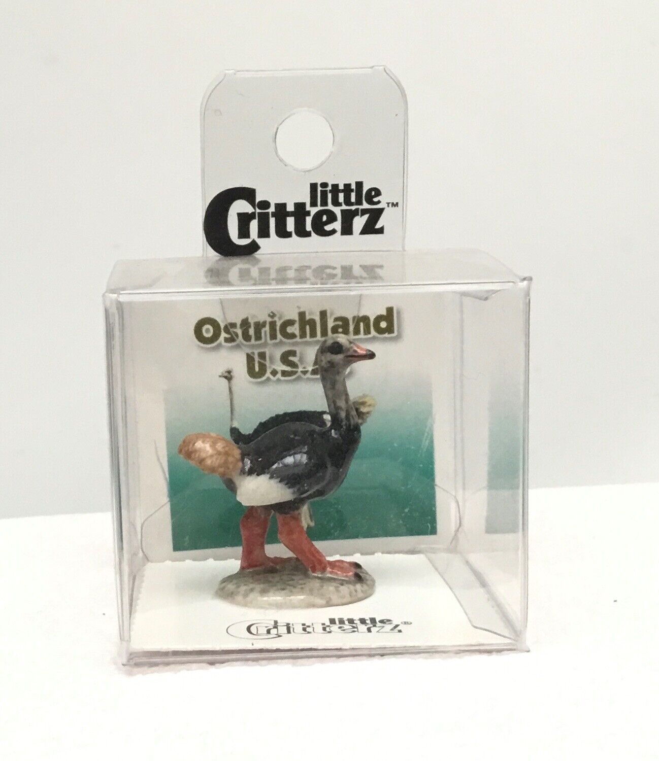 Little Critterz Camelia Ostrich Miniature Porcelain Figurine LC973