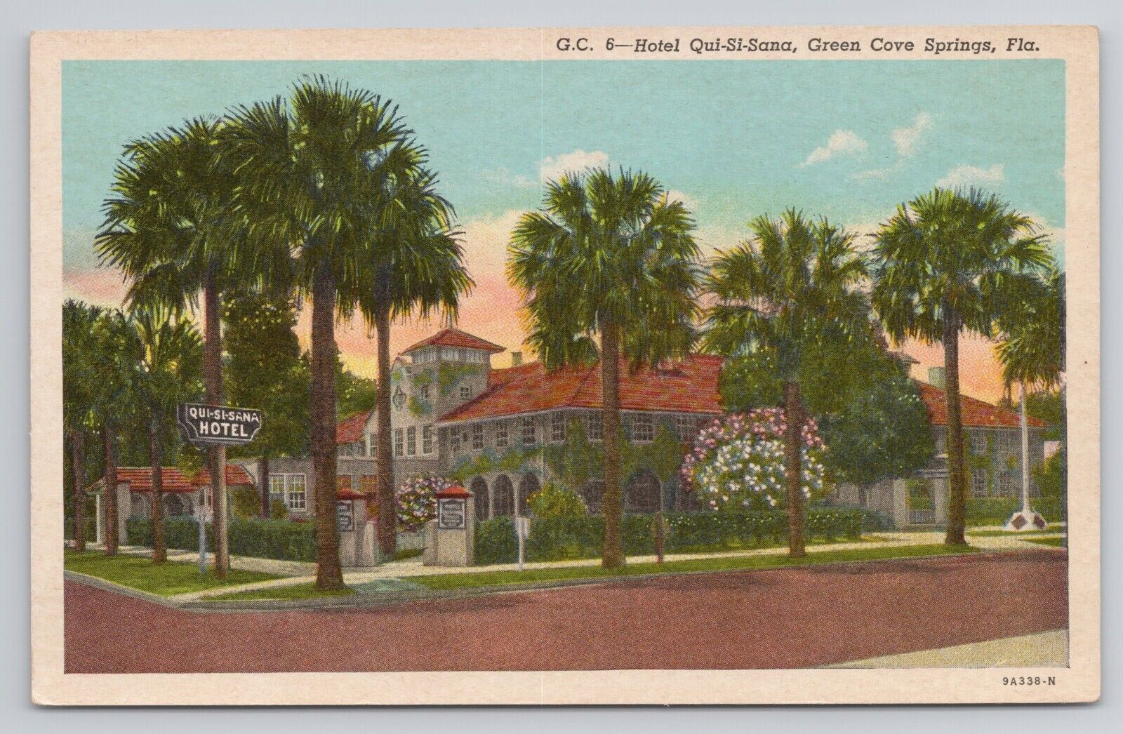 Postcard Hotel Qui Si Sana Green Cove Springs Florida
