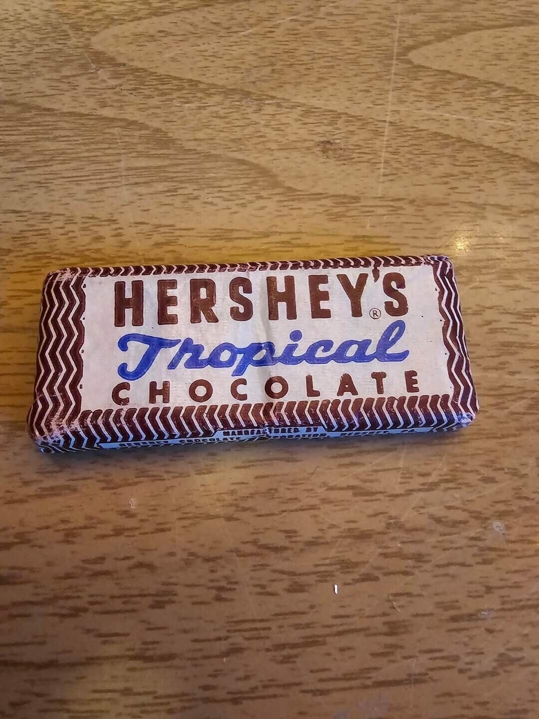 Post WWII, 1950s Rare Hershey Tropical Chocolate Bar