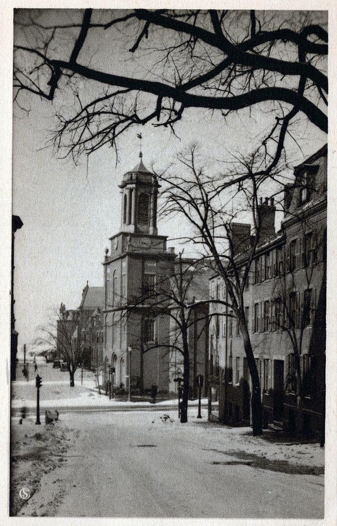 BOSTON MA - Charles Street A.M.E. Church 1807 Postcard