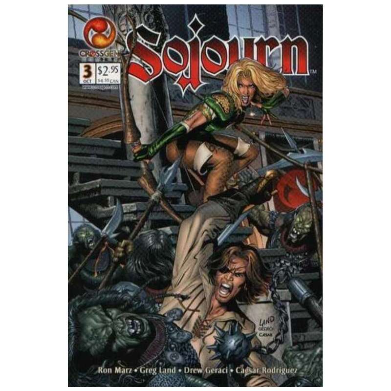 Sojourn #3  - 2001 series GrossGen comics NM Full description below [g%