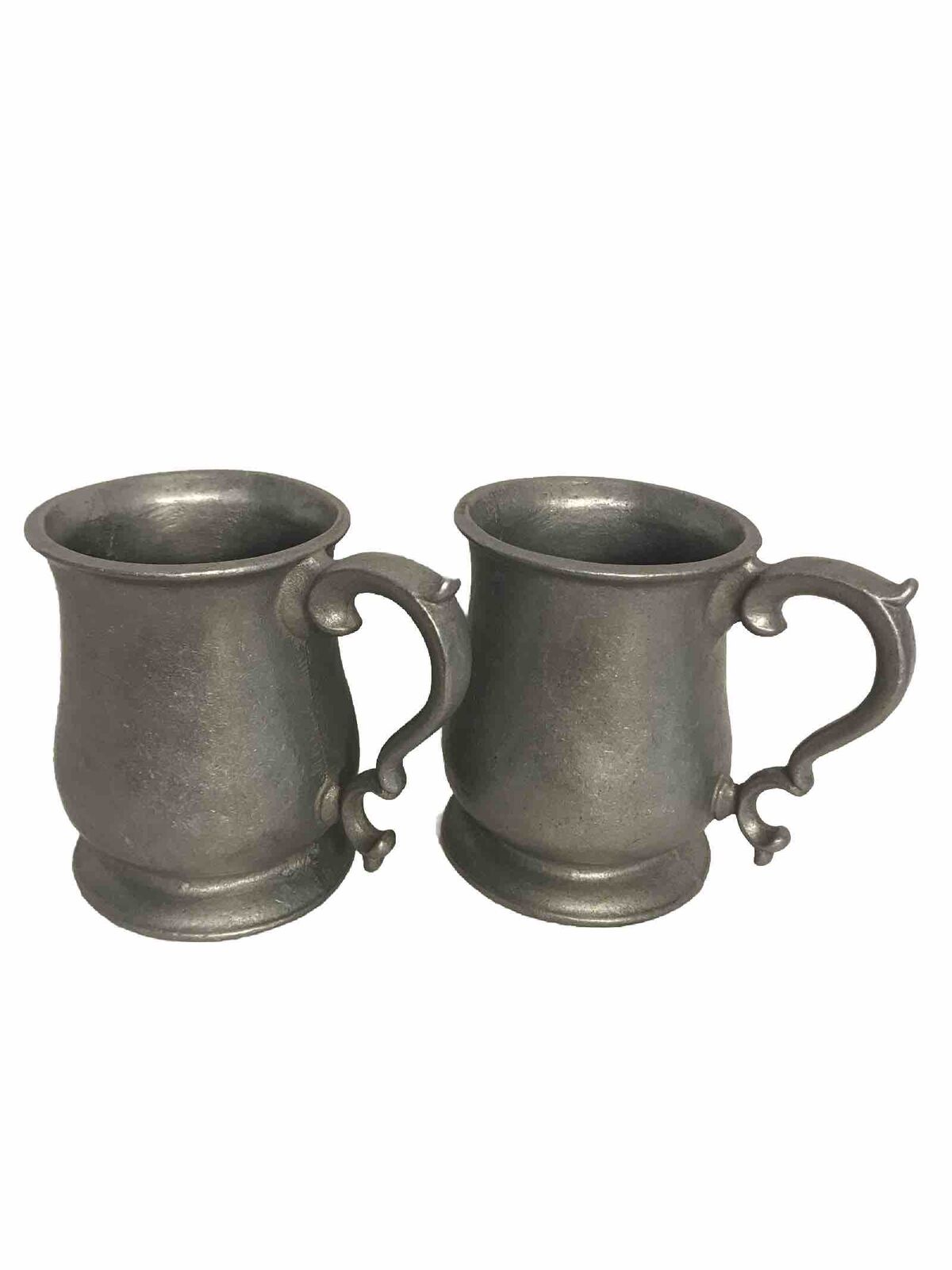 Pewter Tankards mugs Vintage Room Decor Made in USA, Medieval
