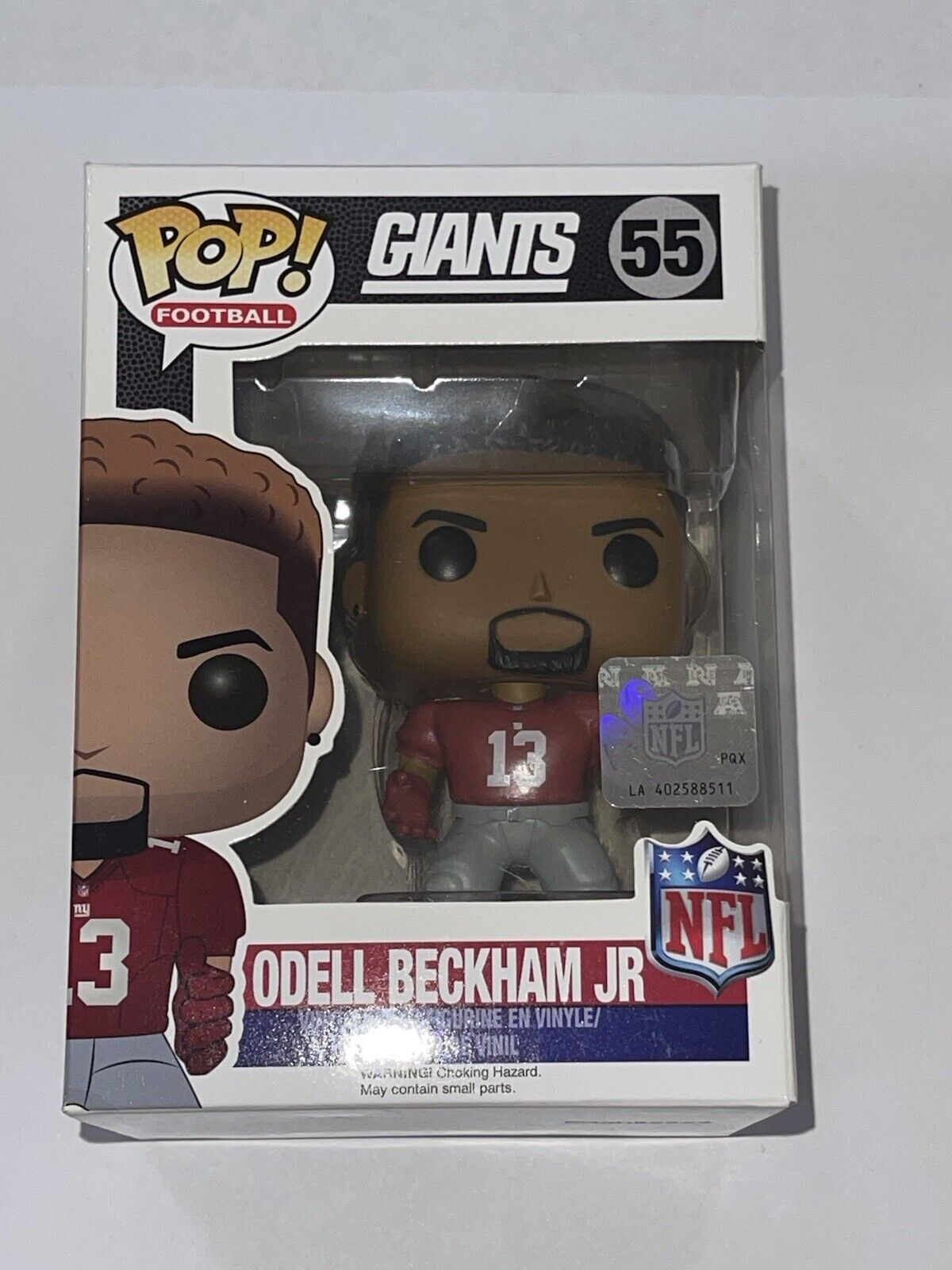 NFL Odell Beckham Jr. #55 New York Giants Wave 3 Pop Vinyl Figure