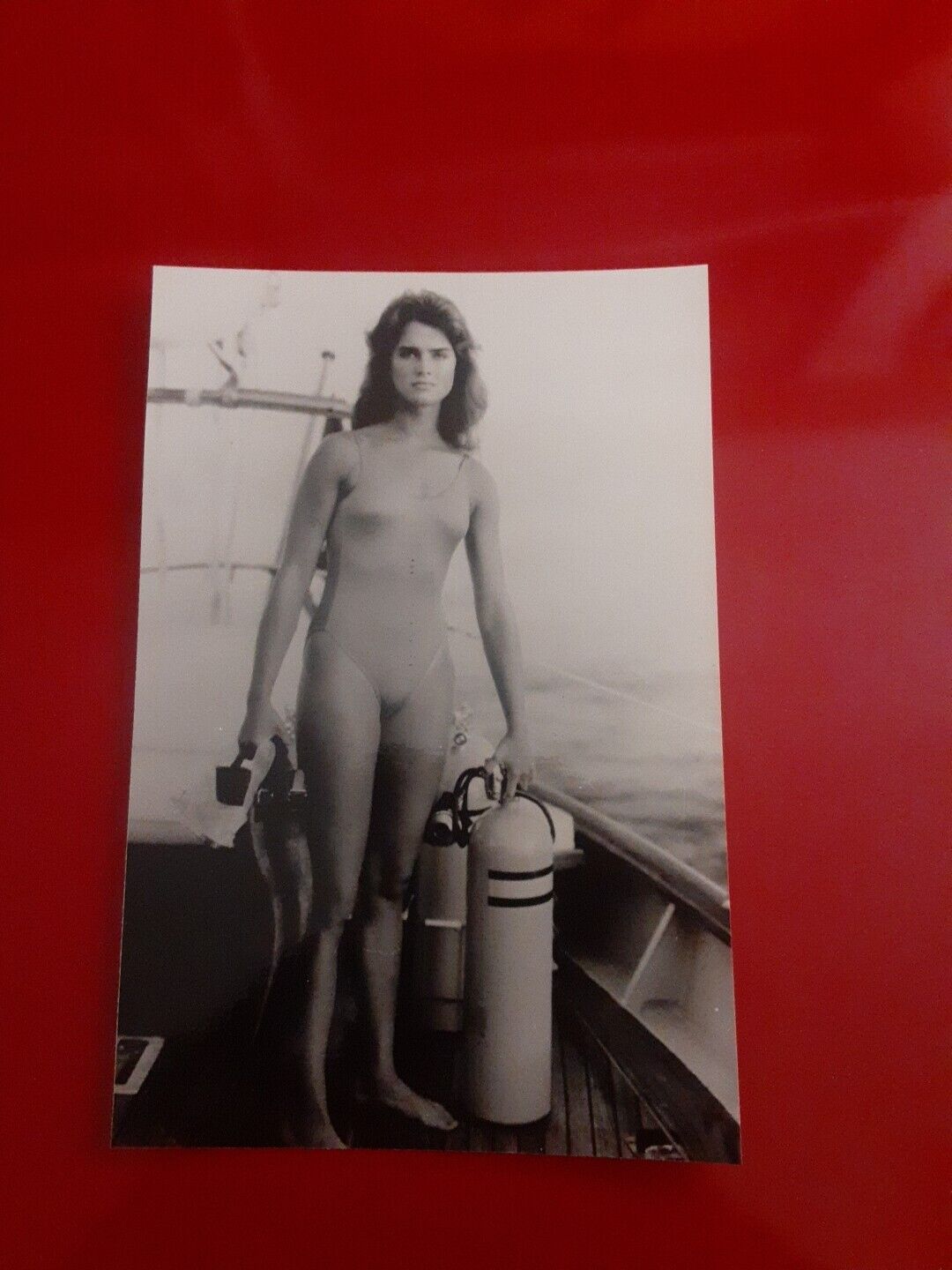 Brooke Shields Vintage Photo 5x7.5in Approx.