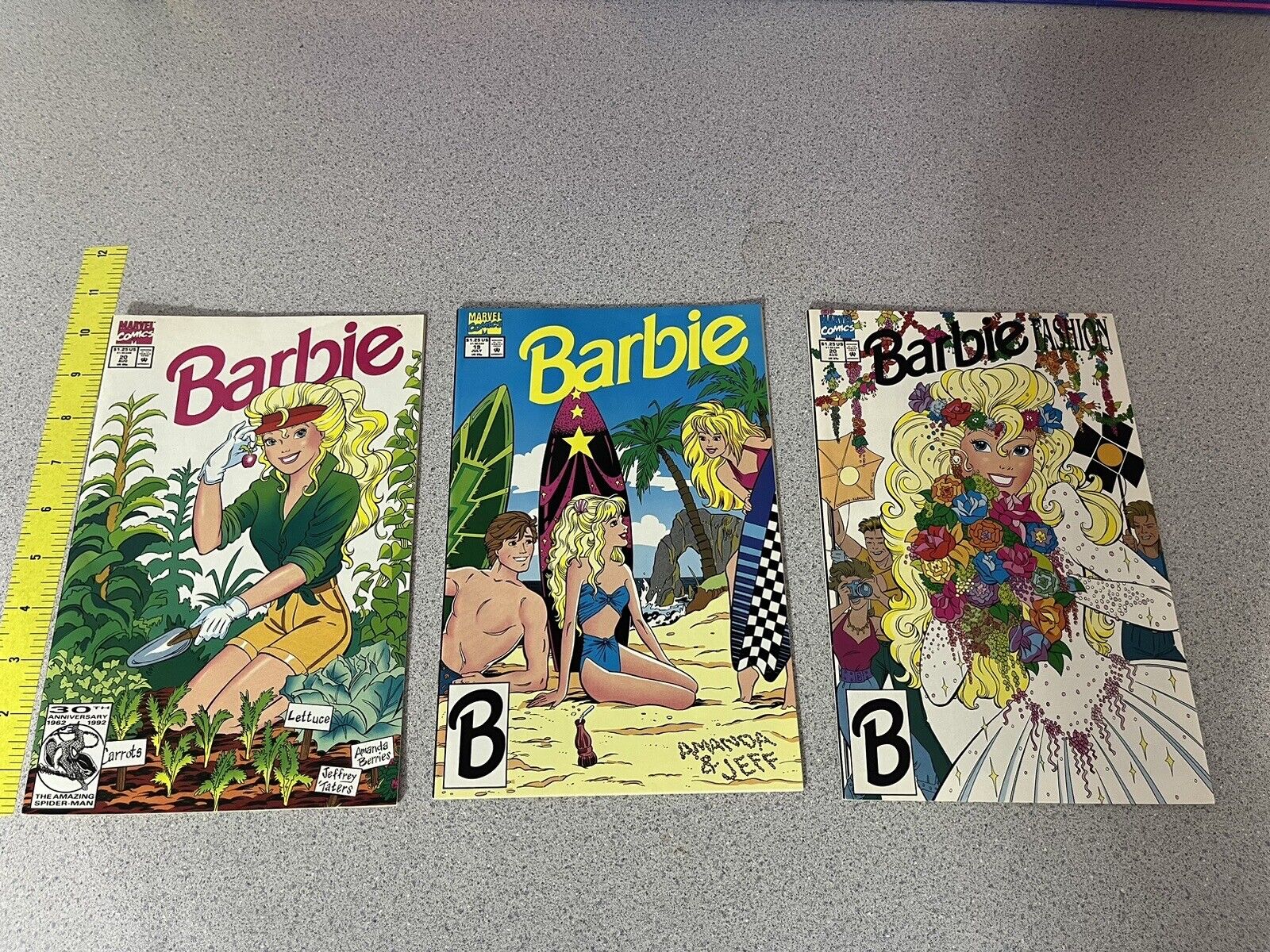 Barbie Comic Books (3) 1992 Honey I Shrunk The Kids, Game Genie Advertisements