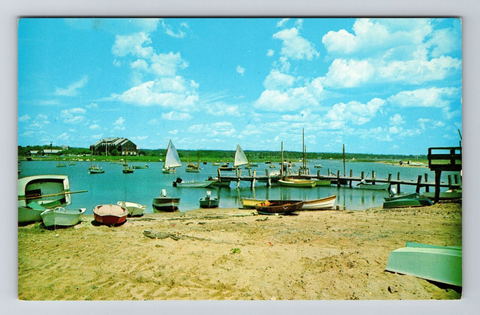 Weekapaug RI-Rhode Island, Scenic View Area, Vintage Postcard