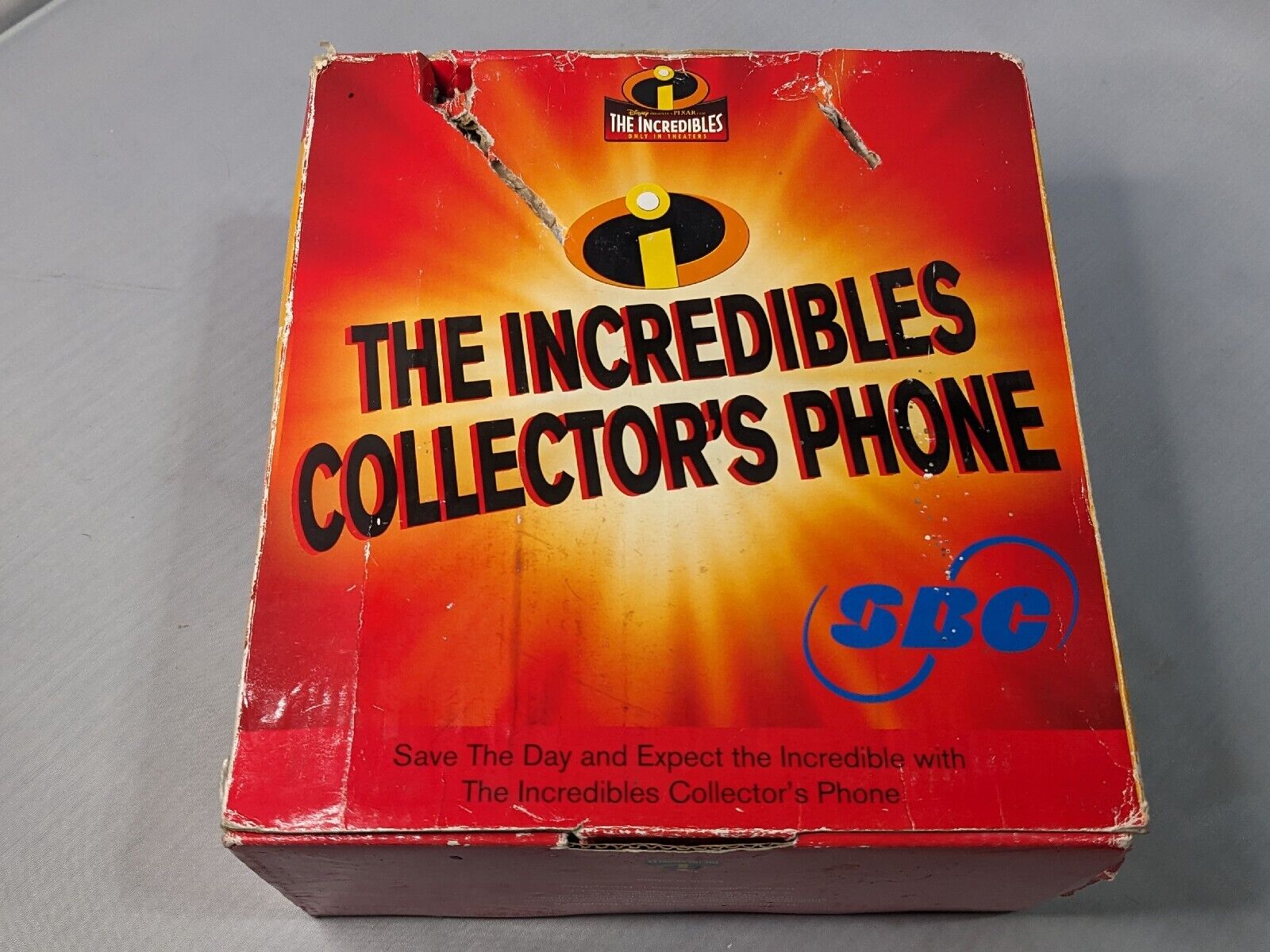 NEW The Incredibles Phone SBC Vintage Style Disney Pixar Collector\'s Desk Phone