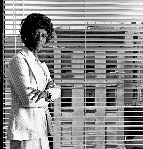 Congresswoman Shirley Chisolm Poses For A Photo Shoot In 1974 At - 1970s Photo