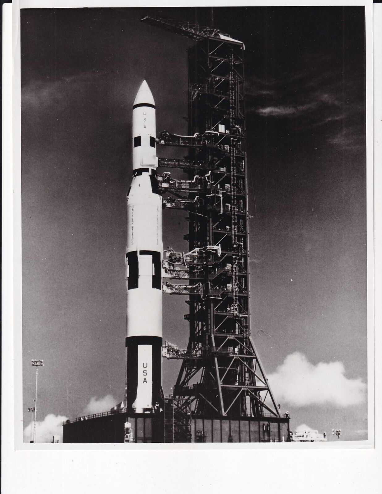 NASA Photo Skylab Launch Vehicle Configuration Kennedy Space Center