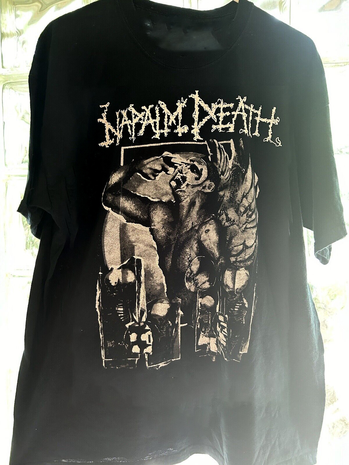 Napalm Death Band Death Tour Concert Short Sleeve Adult Tee Shirt CS606