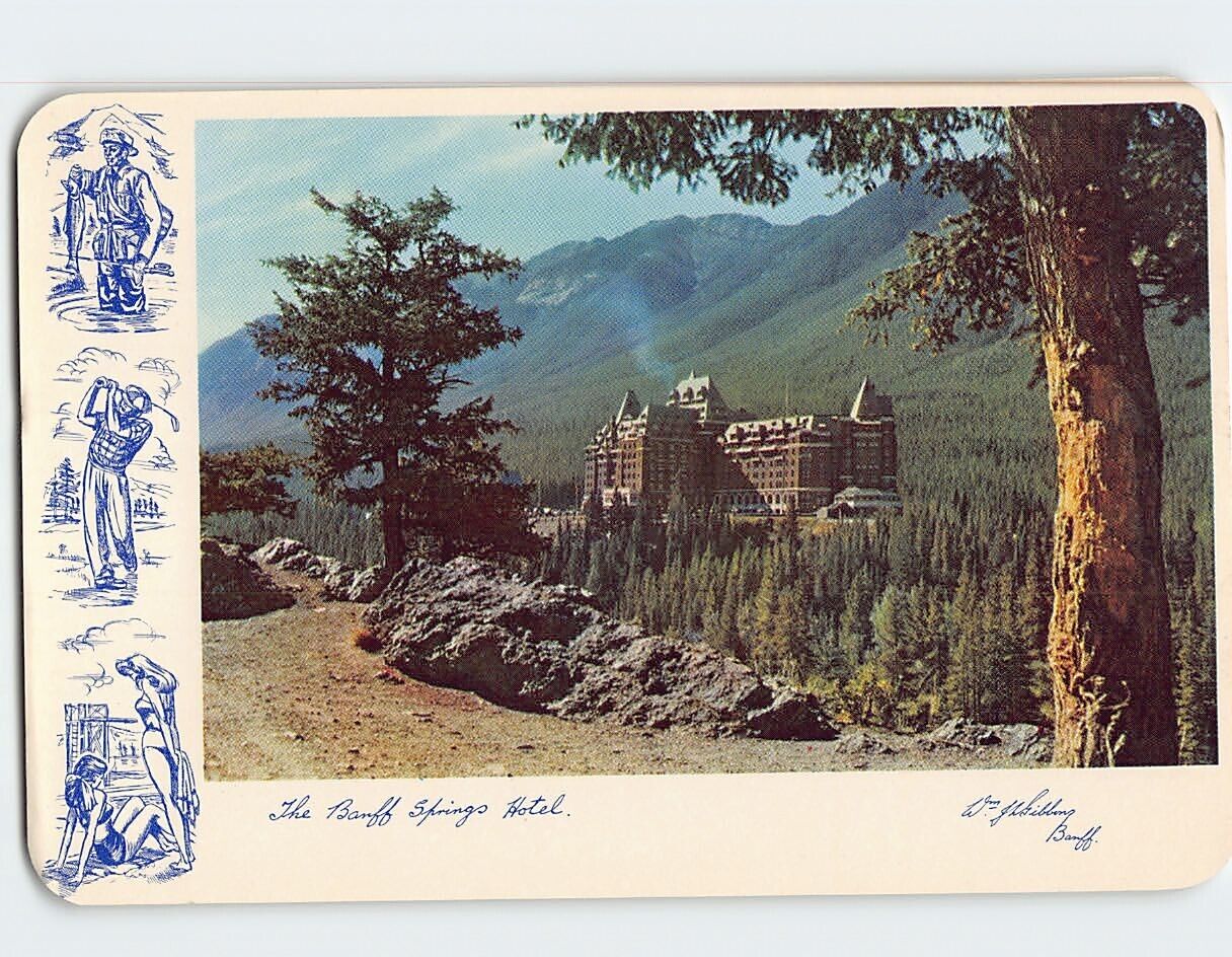 Postcard The Banff Springs Hotel Canada