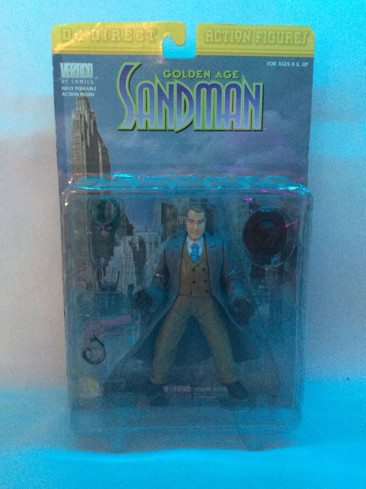 The Golden Age Sandman DC Direct Justice Society Of America 2001 Action Figure