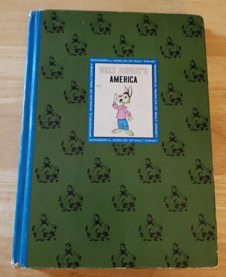 Walt Disney\'s America Storybook with Br’er Rabbit 1965 Hardcover Golden Press