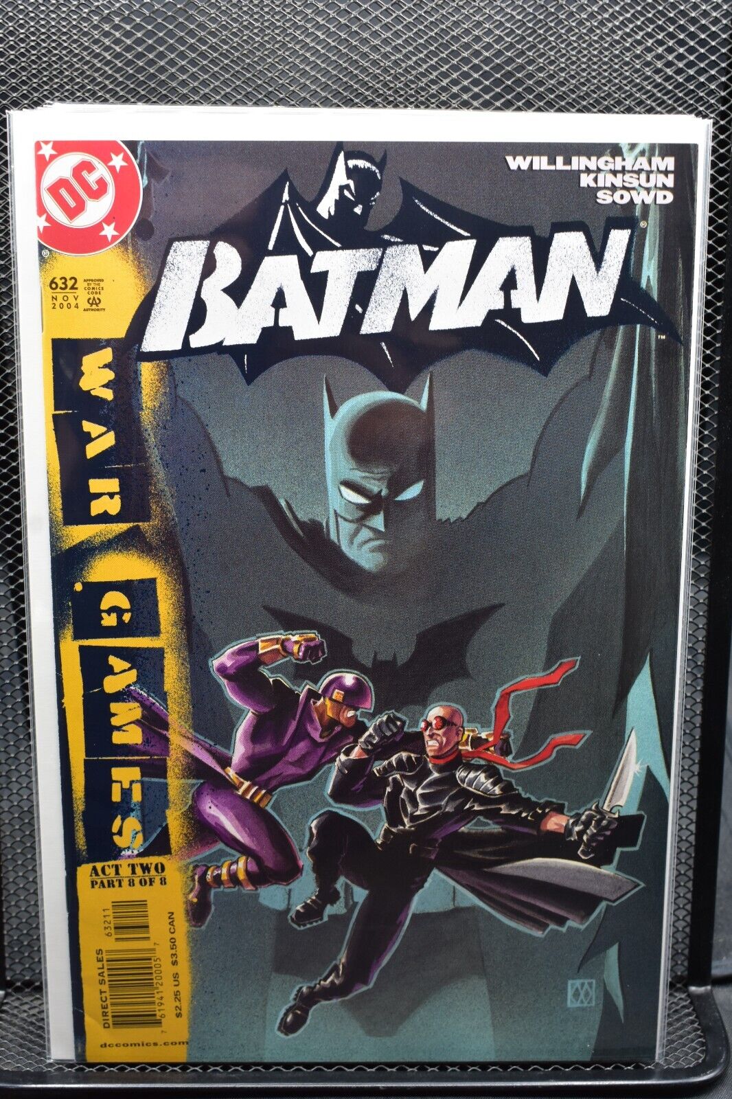 Batman #632 Matt Wagner Cover DC 2004 Bill Willingham War Games Act 2 Part 8 9.0