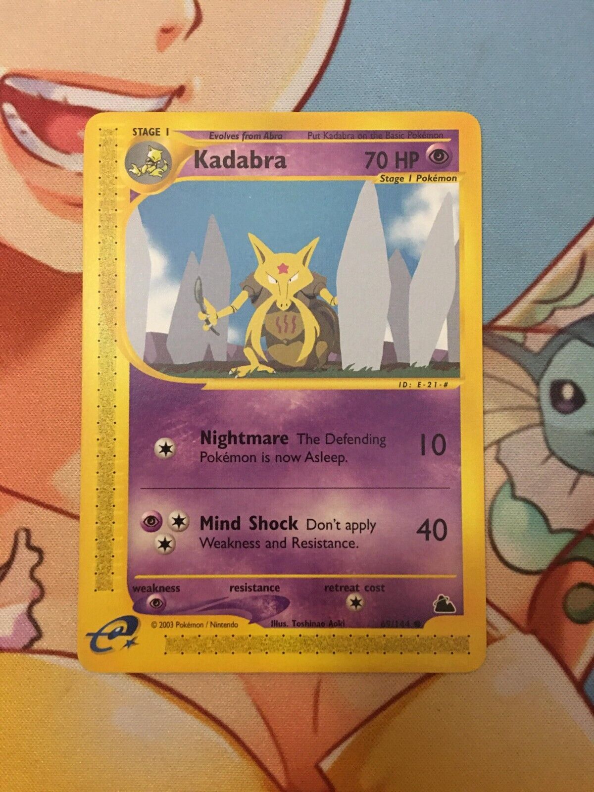 Pokemon TCG Kadabra 69/144 Skyridge NM