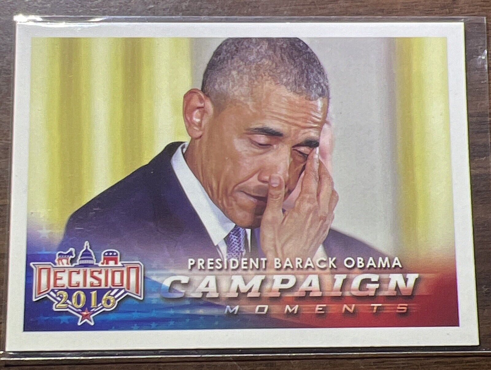 2016 Decision 2016 Campaign Moments #97 President Barack Obama Card