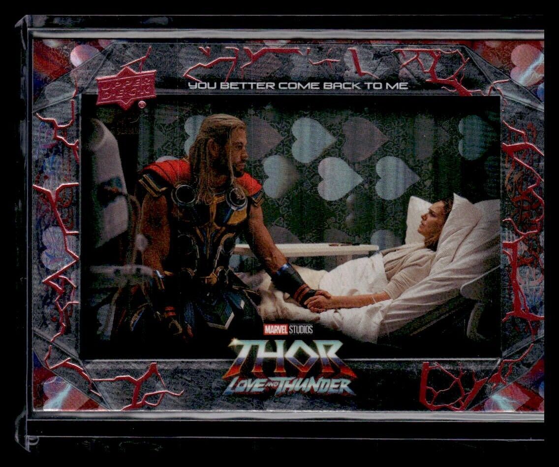 2023 Thor Love Thunder #64 BETTER COME BACK LOVE SILVER HEMSWORTH PORTMAN