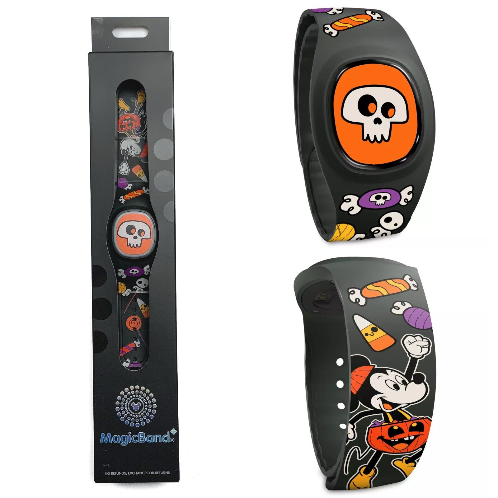 Disney Parks MagicBand+ Mickey Mouse Halloween 2022 Magic Band Plus