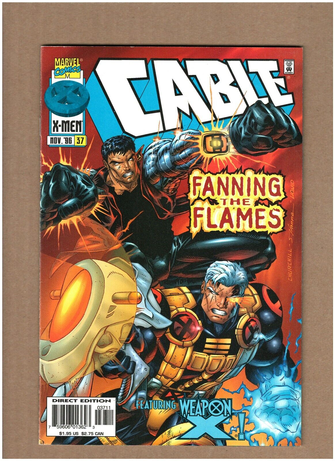 Cable #37 Marvel Comics 1996 Weapon X VF/NM 9.0