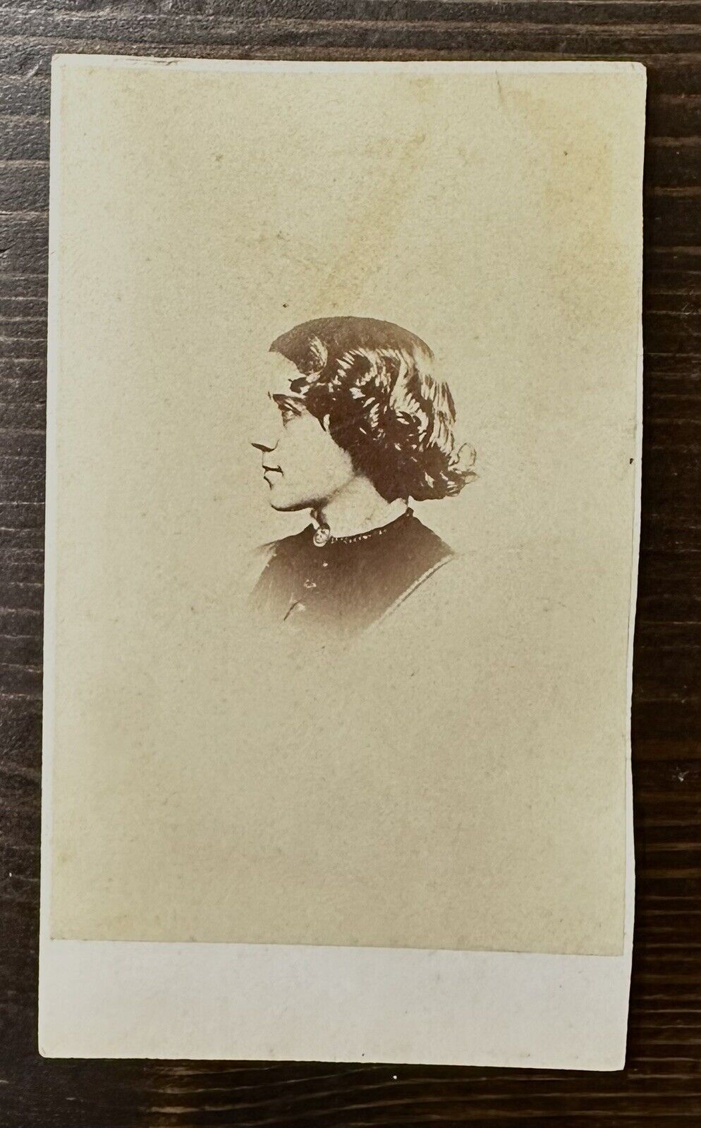 1860s CDV Anna Dickinson Abolitionist Women\'s Suffrage Rare Gettysburg Imprint