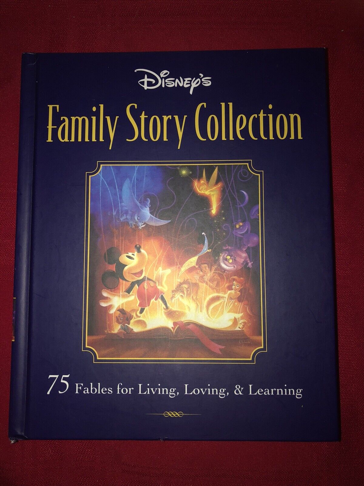 EUC 1998 DISNEYS FAMILY STORY COLLECTION HC BOOK 75 FABLES FIRST EDITION