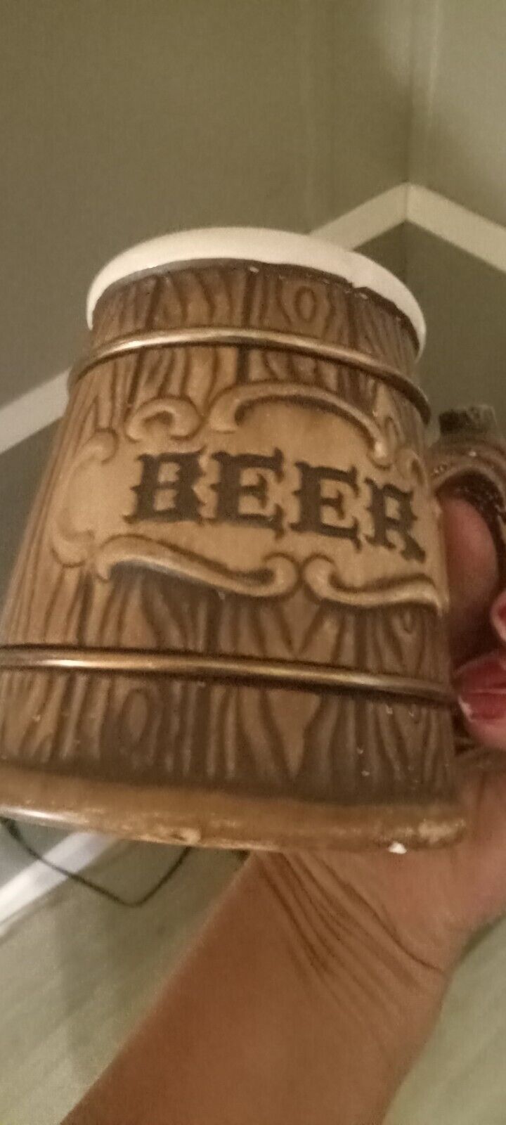 Vintage Treasure Craft Beer Mug