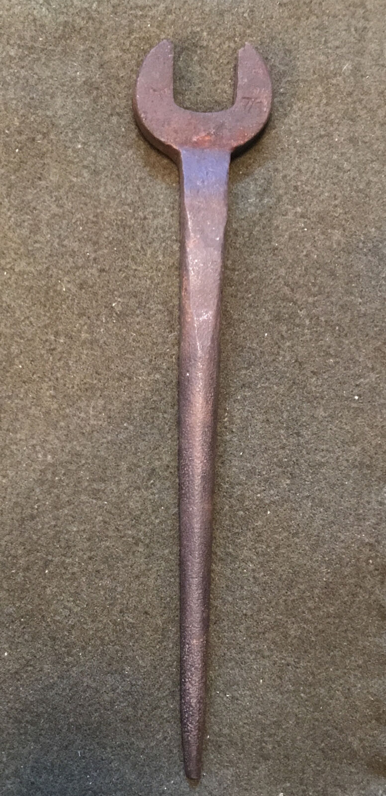 Antique Spud Wrench Iron Worker Rare Iron City Early Wrench. USA Pittsburgh