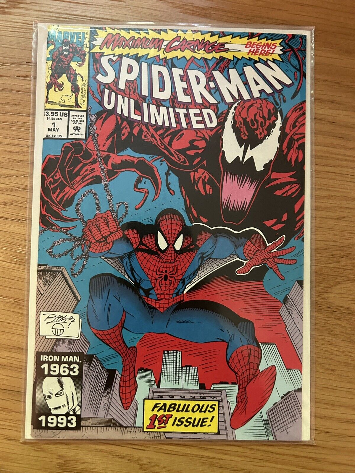 Spider-Man Unlimited #1 Maximum Carnage Begins Here 1st Appearance of Shriek