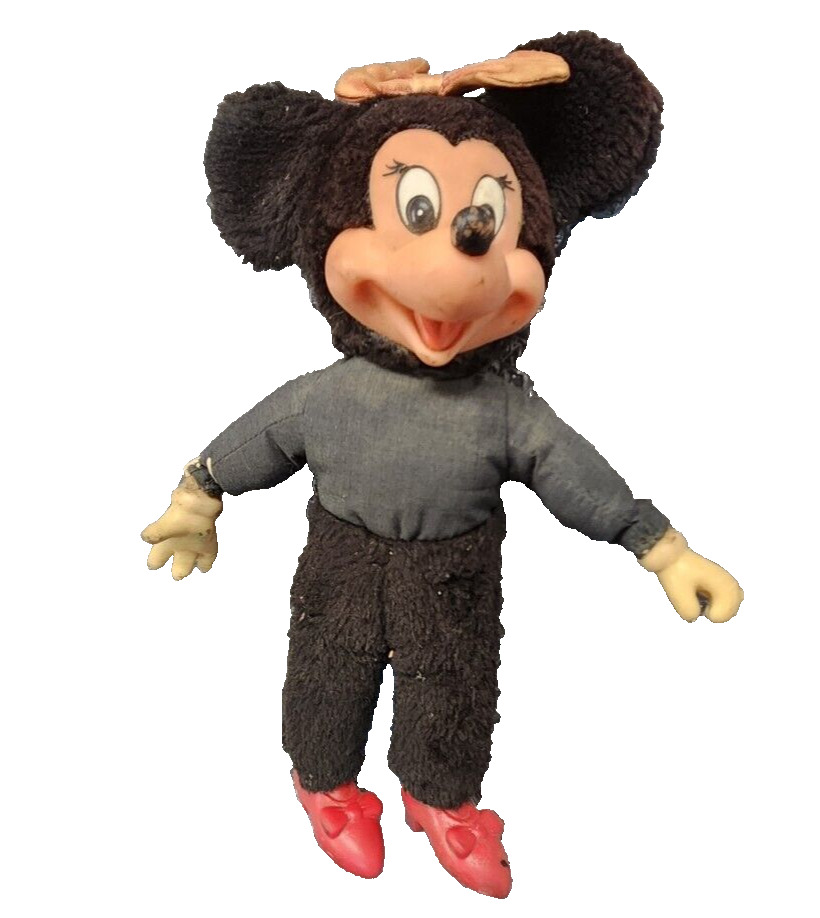 Vintage Applause Disney Minnie Mouse Plush Doll -11