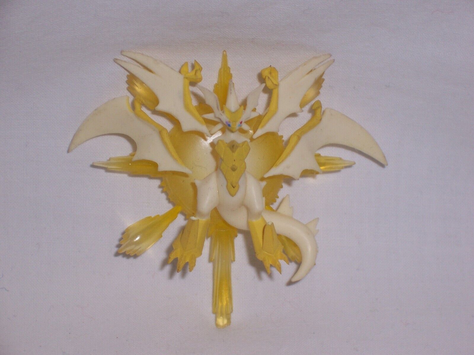 Pokemon TCG Ultra Necrozma GX Figure from Dragon Majesty  Yellow No Stand
