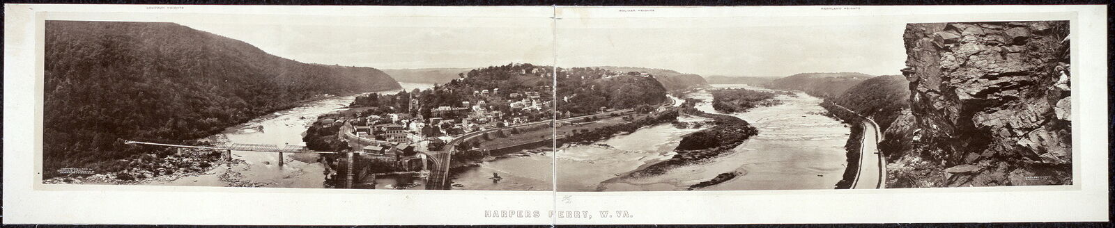 Photo:1912 Panoramic: Harpers Ferry,West Virginia