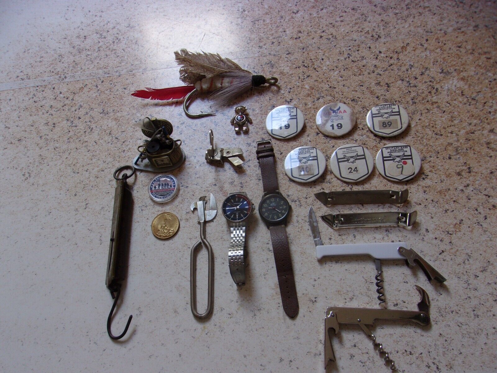 Vintage Junk Drawer Lot Miscellaneous Items Nice Lot