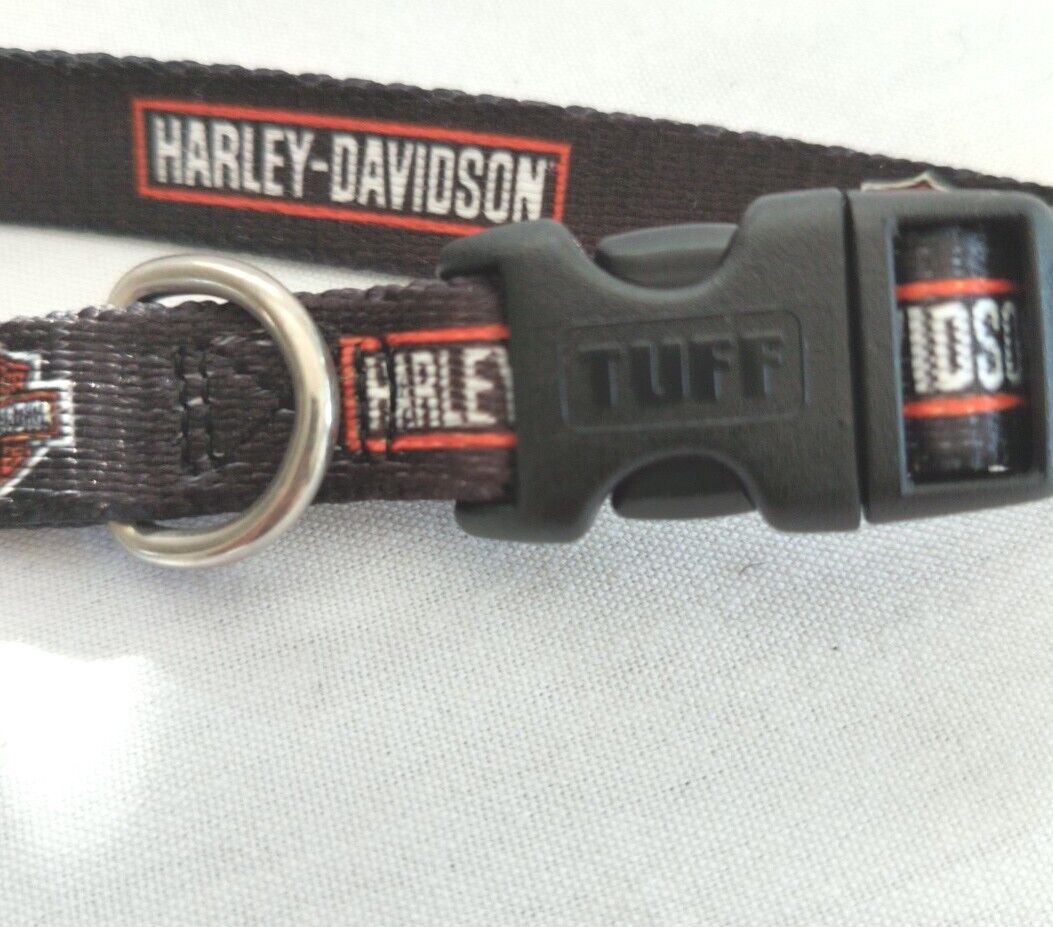 Harley-Davidson Collar The Original TUFF Collar Small Dog 10-14\