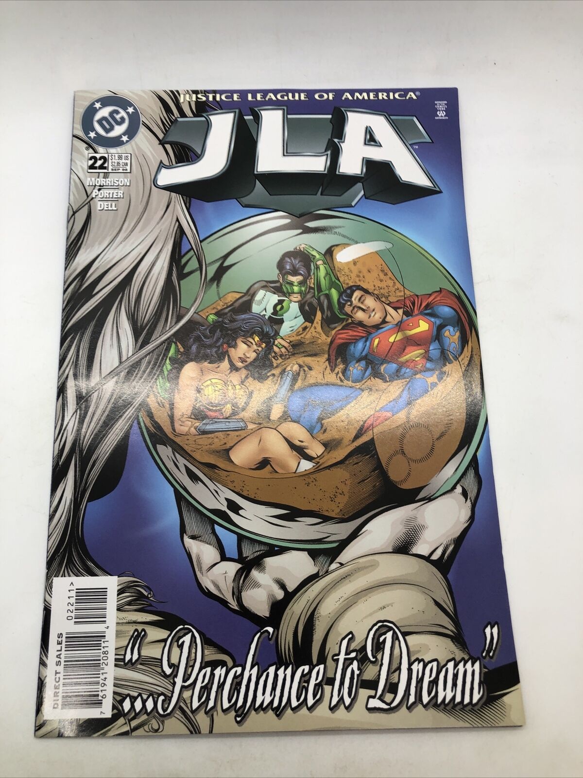 JLA #22 1st appearance Sandman Morpheus in the DC Universe 1998