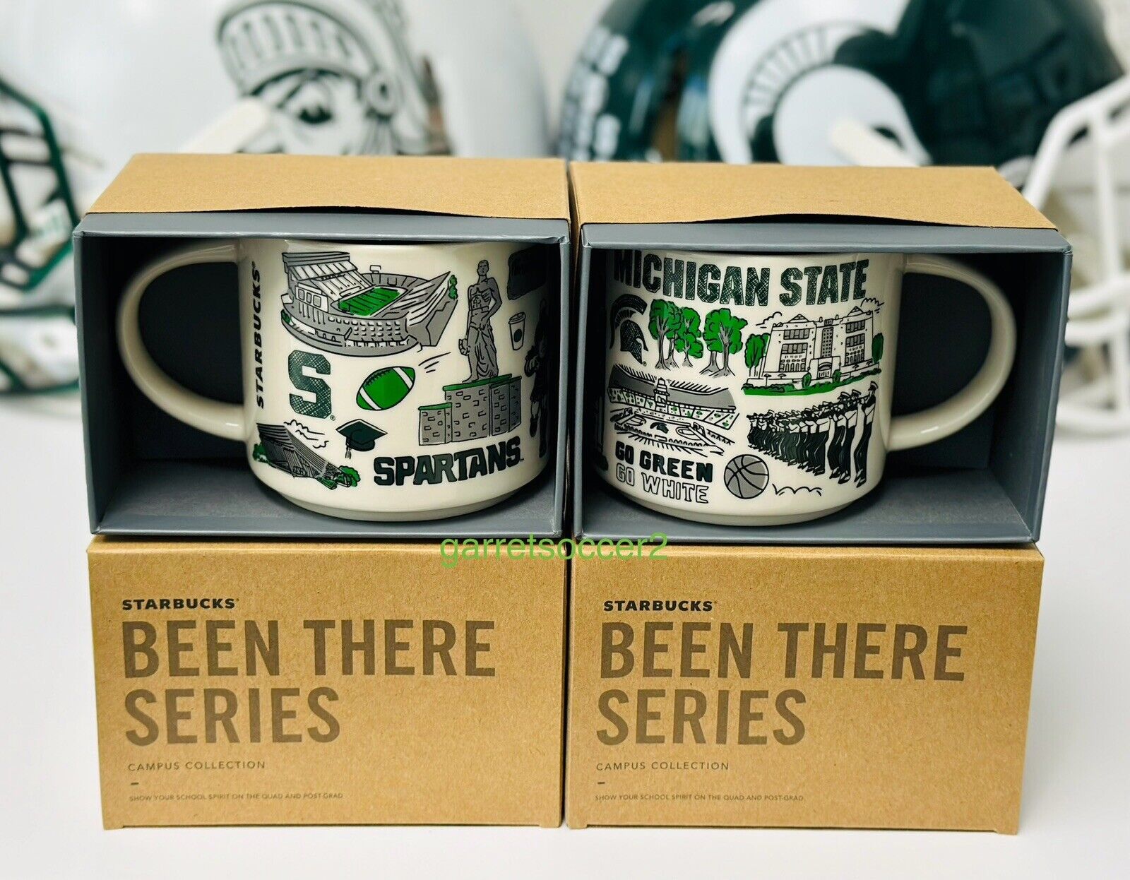 NEW - Starbucks - Been There Series - Michigan State University - MSU - 14oz Mug